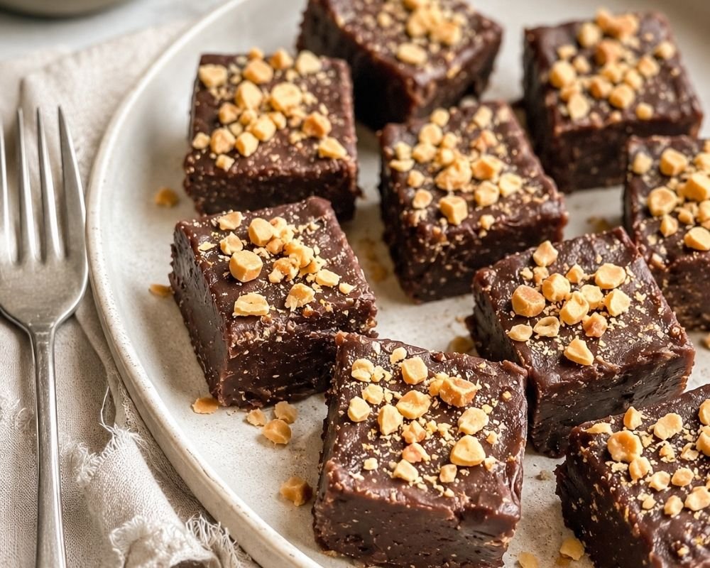 Easy Sugar-Free Microwave Peanut Butter Fudge